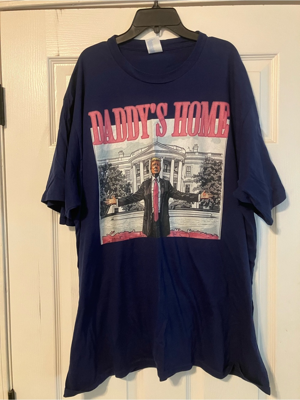 Donald Trump Shirt, USA 2024 Presidential Election Shirt Blue Mens Size 2XL